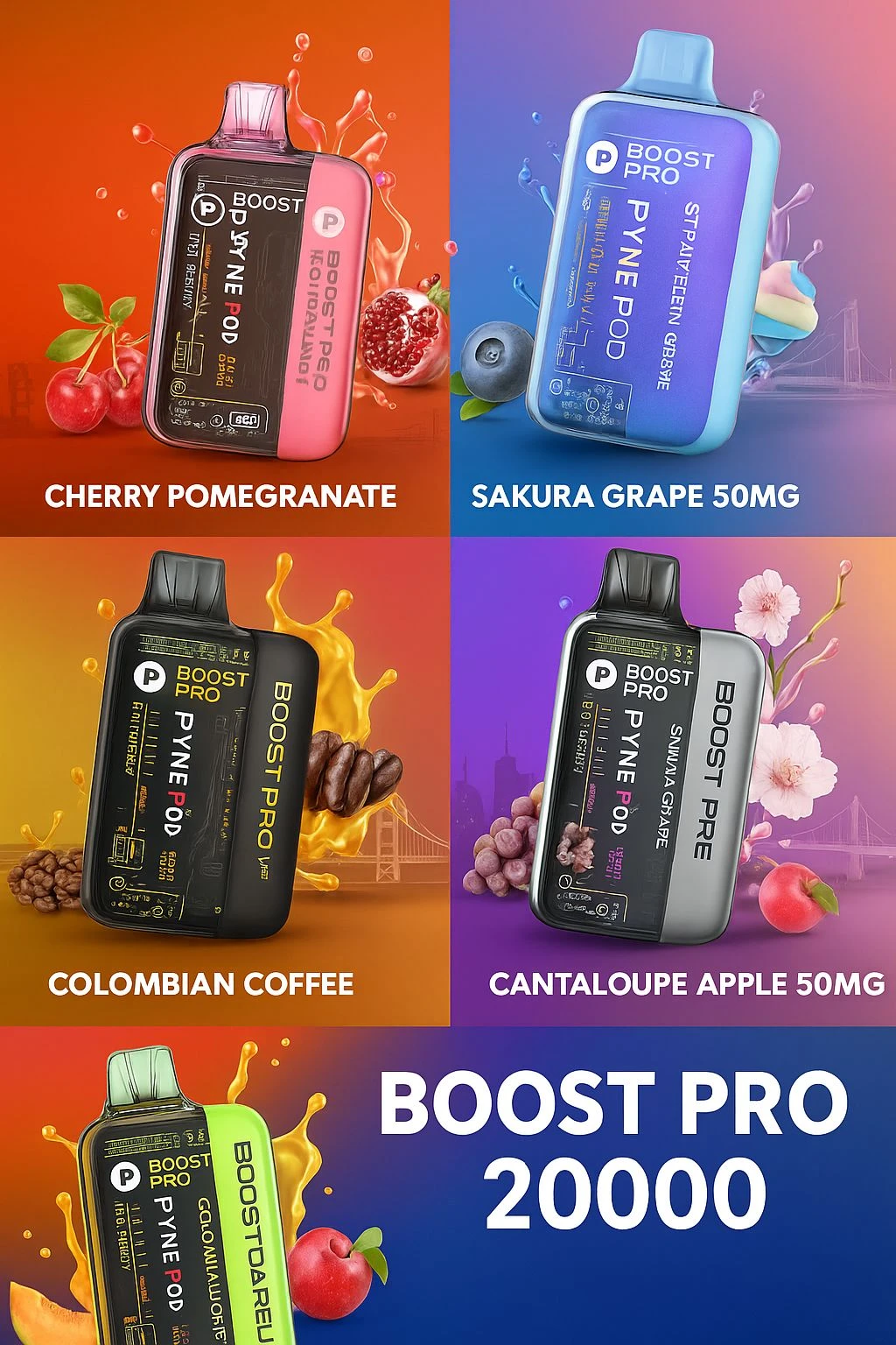 Pyne Pod Boost Pro 20000 Puffs